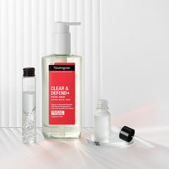 Neutrogena Clear and Defend Plus Facial Wash 200ml