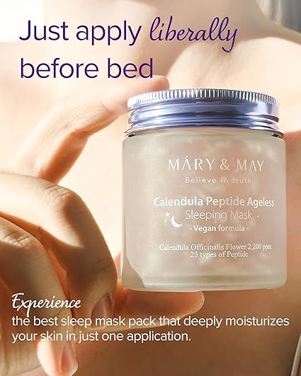 Mary&May - Calendula Peptide Ageless Sleeping Mask