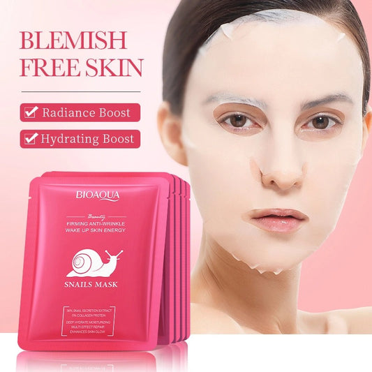 BIOAQUA - Firming Anti-wrinkle Snails Mask