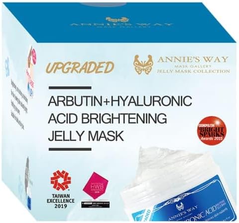 Annie's Way - Arbutin + Hyaluronic Acid Brightening Jelly Mask