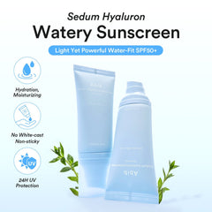 Abib – Sedum Hyaluron Sunscreen Watery Tube (50 ml / SPF50+ PA++++)