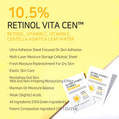 APLB - Retinol Vitamin C Vitamin E Sheet Mask