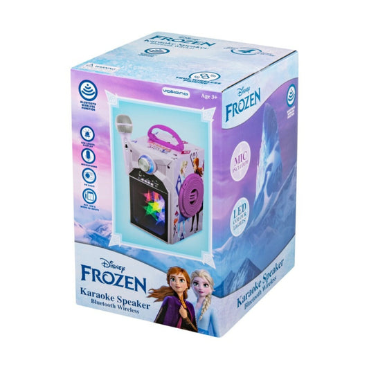 Disney Frozen LED Karaoke Machine with Bluetooth