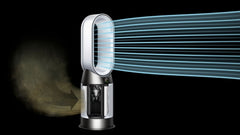 جهاز تنقية الهواء Dyson Purifier Hot+Cool™ Gen1 مزود بمروحة تدفئة (أبيض/أبيض)