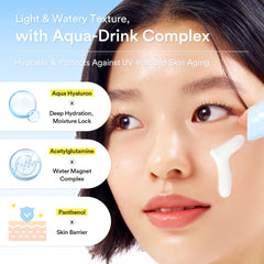 Abib – Sedum Hyaluron Sunscreen Watery Tube (50 ml / SPF50+ PA++++)