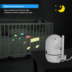 HelloBaby HB6550Pro Video Baby Monitor
