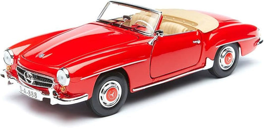 Masito 1:18 SE (B)-MERCEDES-BENZ 190SL`55 RED