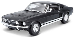 Maisto 1:18 SE (B)-1967 FORD MUSTANG FASTBACK BLACK