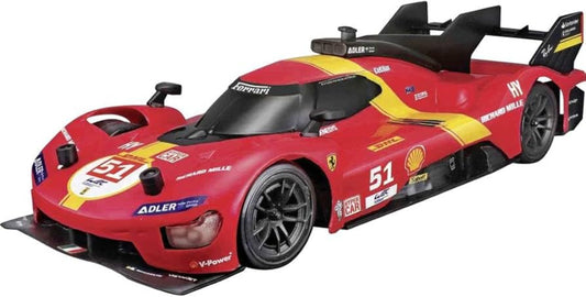 Maisto 1:16 RC FERRARI 499P LMH (2023 24H LE MANS CHAMPION)  (USB RECHARGEABLE VEHICLE)