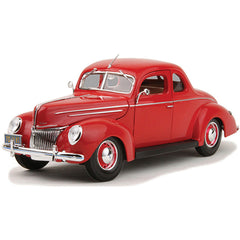 Maisto 1:18 SE (B)-1939 FORD DELUXE COUPE RED