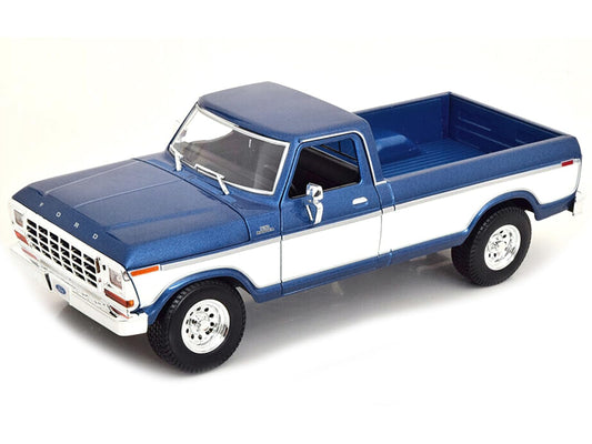 Maisto 1:20 1979 FORD F150 PICK-UP MET BLUE/WHITE