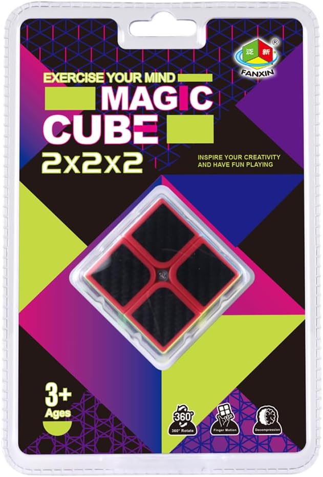 Fanxin Magic Cube 2x2x2 - Exercise Your Mind and Inspire Creativity - Fun for All Ages