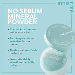 Innisfree - No-Sebum Mineral Pact