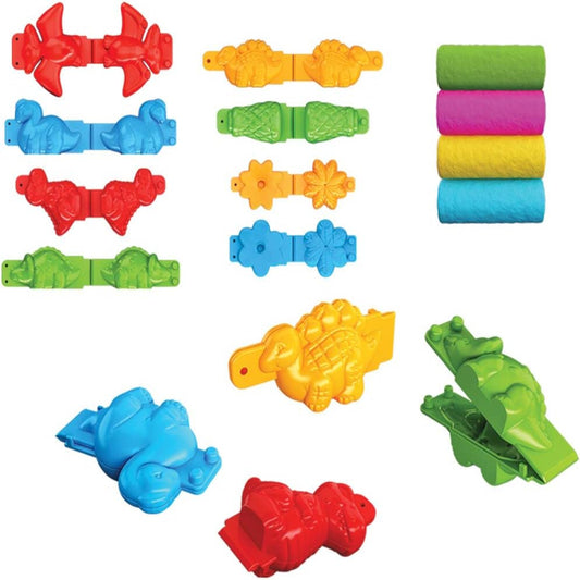 Art Craft 3D Dinosaurs Dough Set by Dede Toys – 200g, Multicolor
