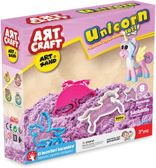 DEDE TOYS Art Craft 500g Unicorn Modeling Play Sand Set
