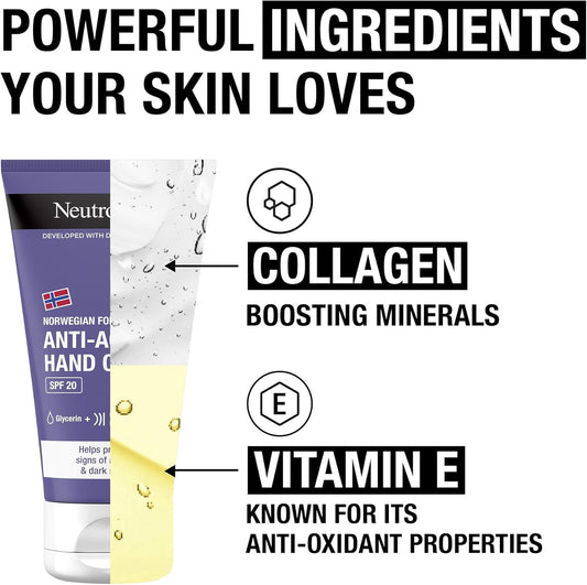 Neutrogena Norwegian Formula Anti-Age Hand Cream SPF20 75ml