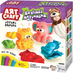 Dede Toys – Art Craft 3D Sweet Animals Dough Set – Multicolor