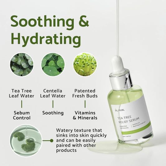 iUNIK - Tea Tree Relief Serum 50ml