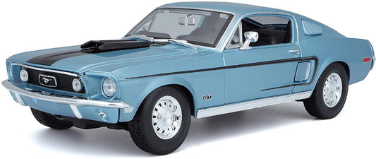 Maisto 1:18 SE (A) 1968 FORD MUSTANG GT COBRA JET FB MET BLUE