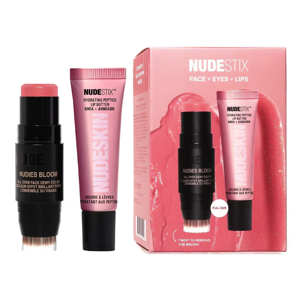 Nudestix Rosy Pink Glow Blush & Lip Kit