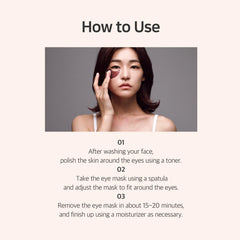 PETITFEE - CACAO Energizing Hydrogel Eye Mask