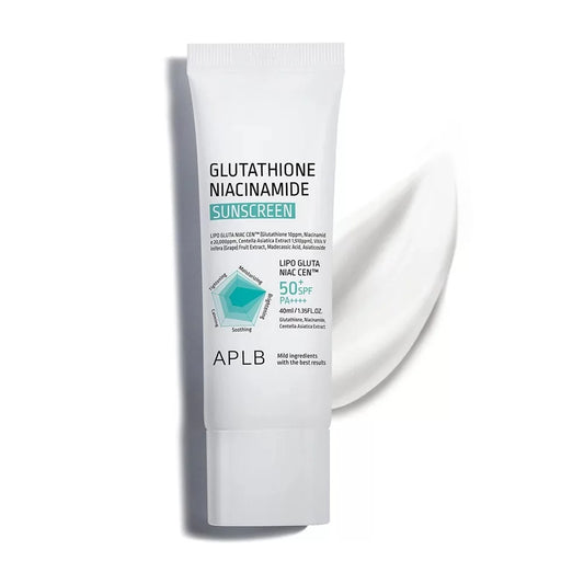 APLB – Glutathione Niacinamide Sunscreen (40 mL, SPF50+ PA++++)