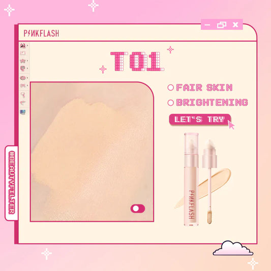 PINKFLASH - Lasting Matte Concealer - 5 Colors