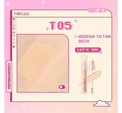 PINKFLASH - Lasting Matte Concealer - 5 Colors