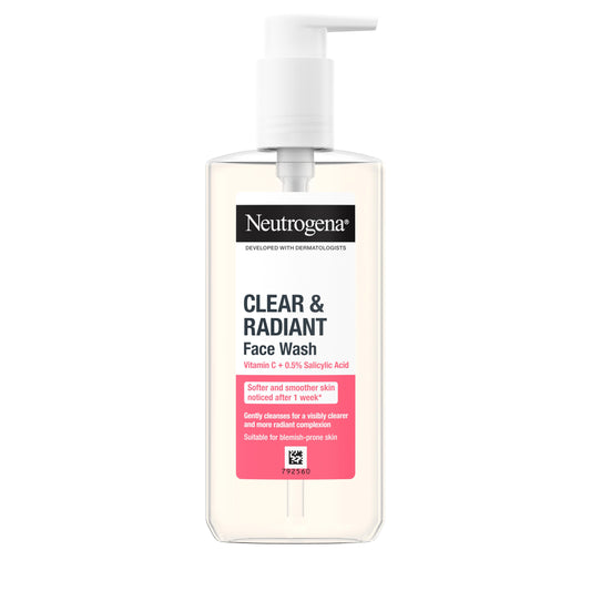 Neutrogena Clear and Radiant Face Wash 200ml
