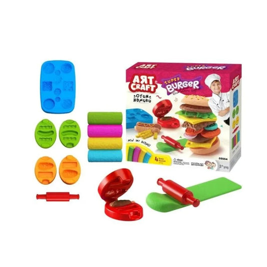 Art Craft Hamburger Dough Set – 200g