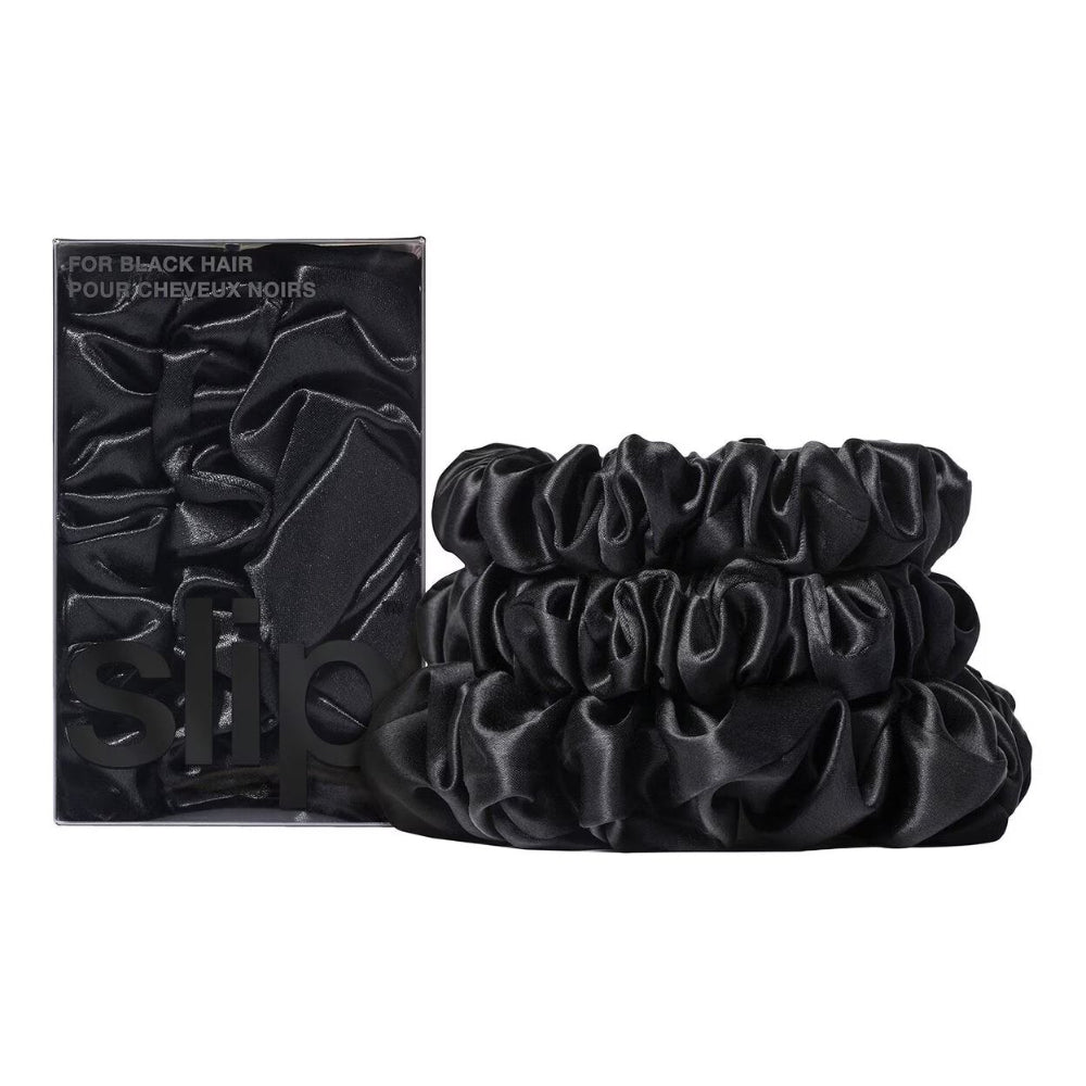 Slip Back to Basics Midi/Large Scrunchie - Black