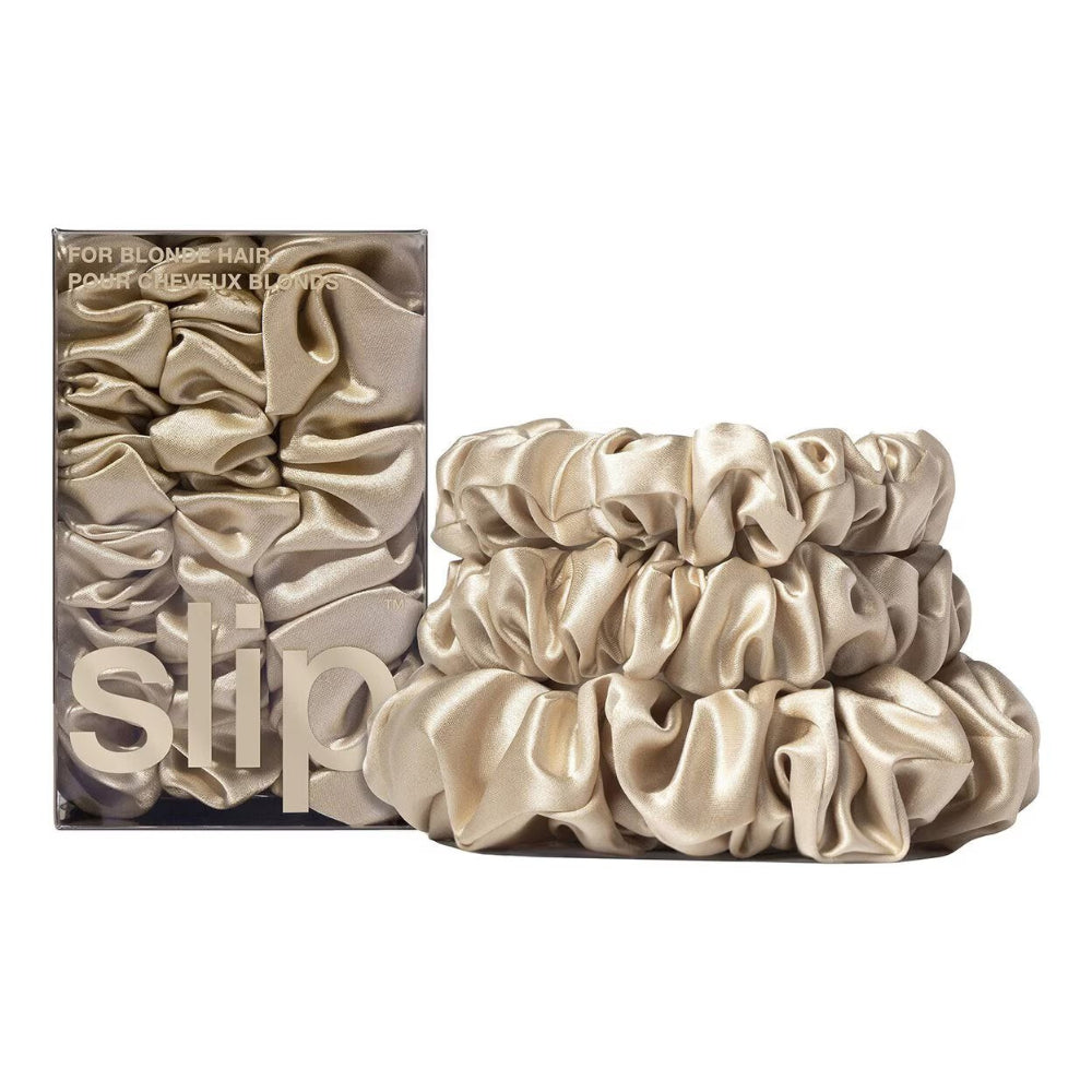 Slip Back to Basics Midi/Large Scrunchie - Blonde