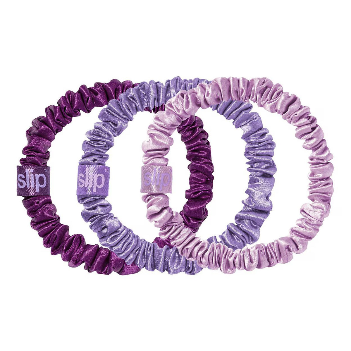 Slip Skinny Scrunchie Trio voilet