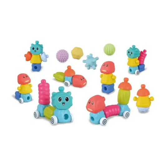 Junca 14PCS Soft Building Blocks - Ages 6M+