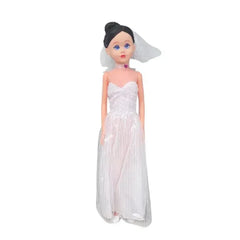 STEM 108cm  Dress Up Realistic Doll in White Wedding Dress