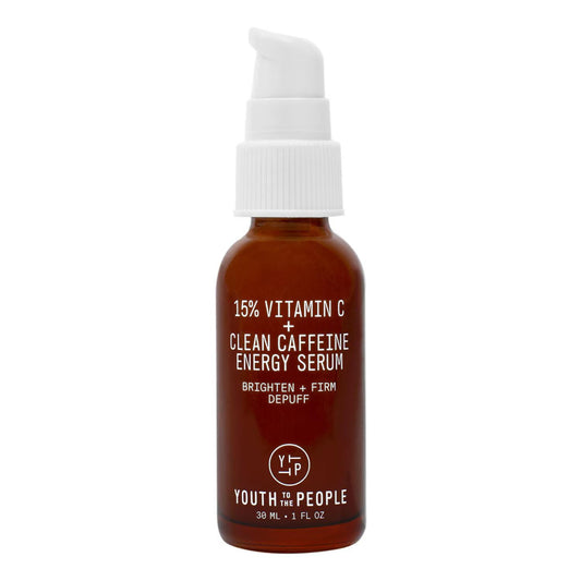 YOUTH TO THE PEOPLE 15% Vitamin C + Caffeine Energy Brightening Serum 30ml