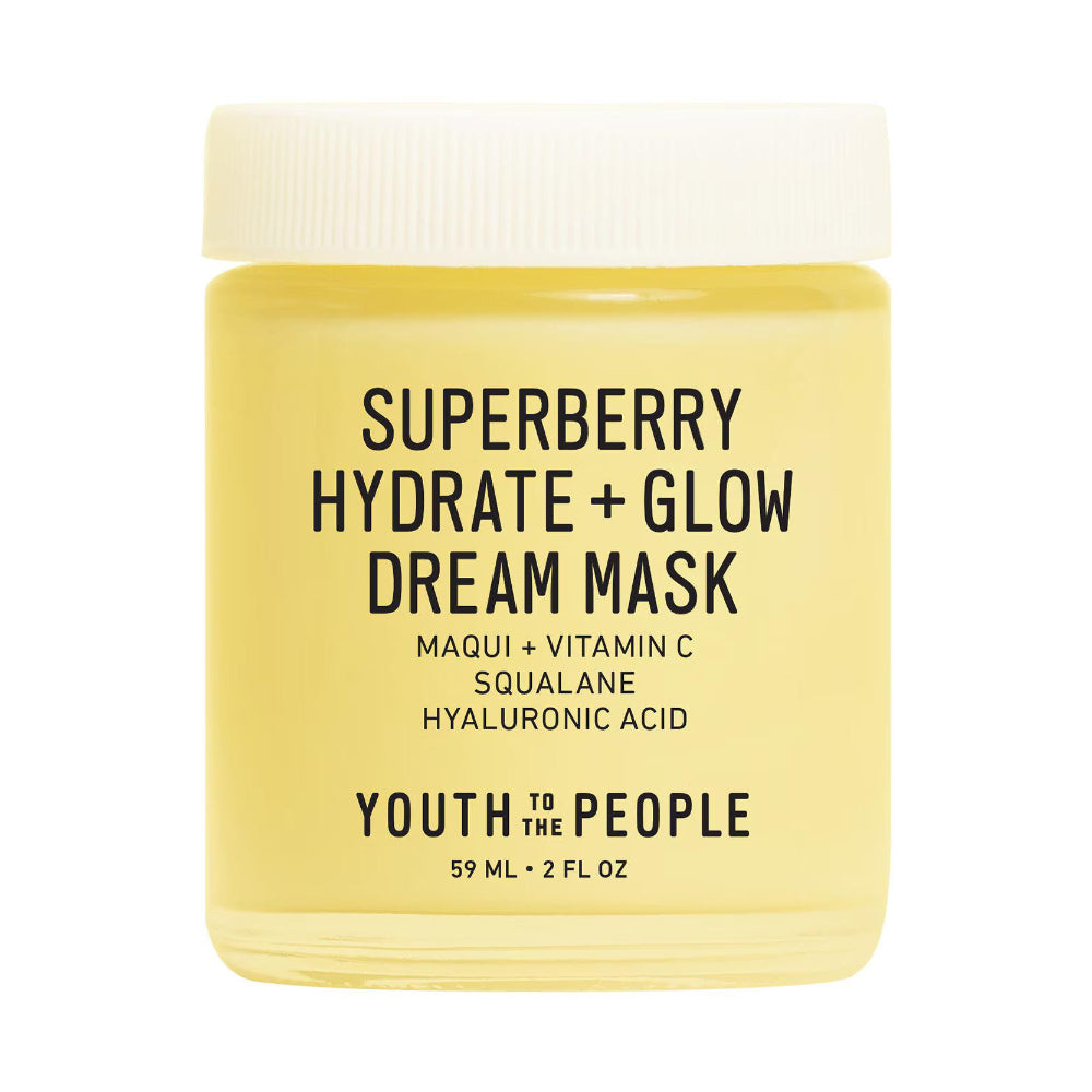 YOUTH TO THE PEOPLE Superberry Hydrate + Glow Dream Night Cream + Mask With Vitamin C 59ml