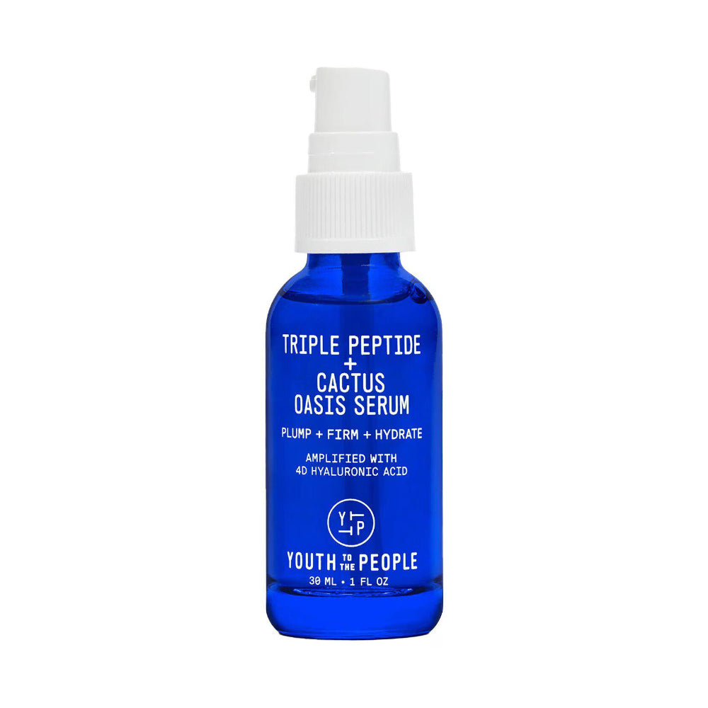 YOUTH TO THE PEOPLE Triple Peptide Hydrating + Firming Oasis Serum With Hyaluronic Acid 30ml