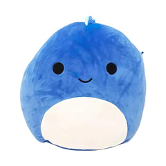 SQUISH Mallows Medium Plush Asst Bulk Blue Dinosaur 11 Inch