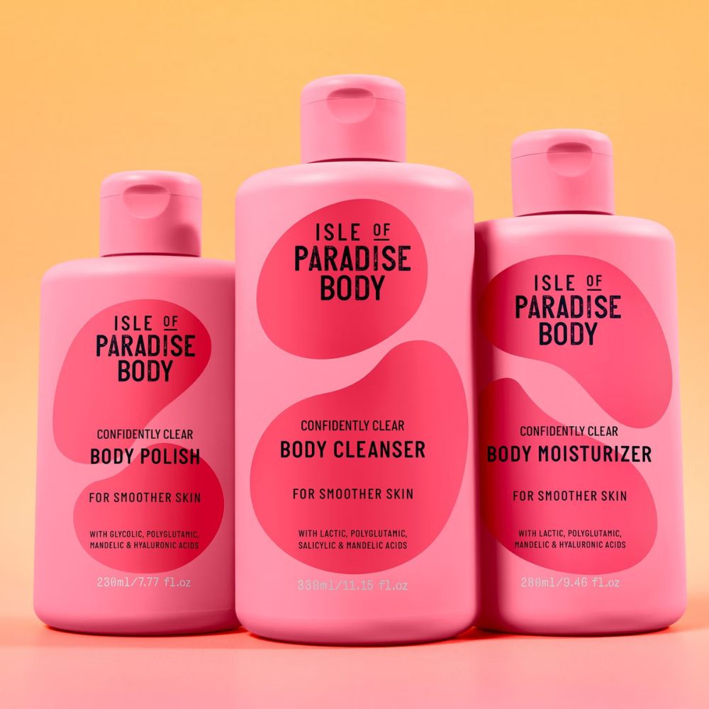 Isle of Paradise Exclusive Confidently Clear Body Cleanser 300ml