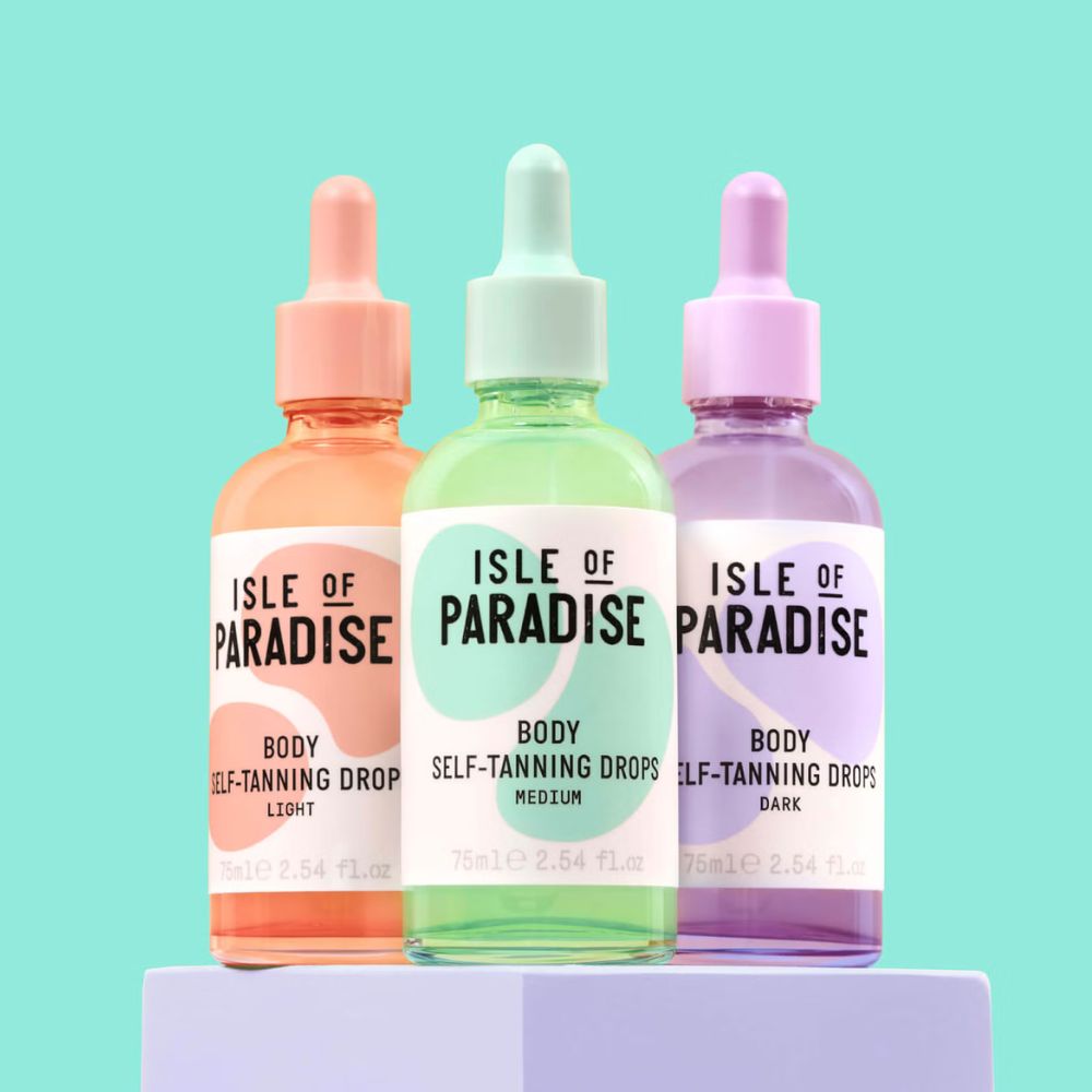 Isle of Paradise Body Drops 75ml - Medium