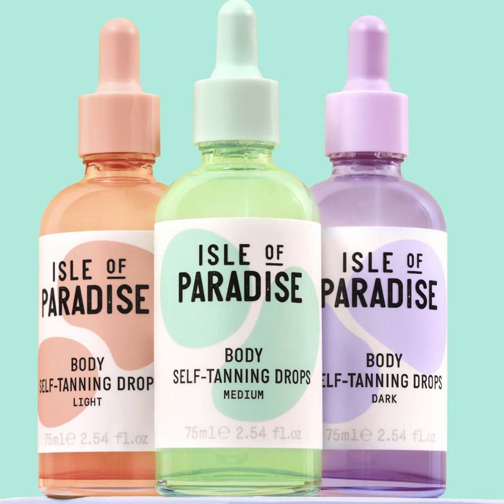 Isle of Paradise Body Drops 75ml - Light