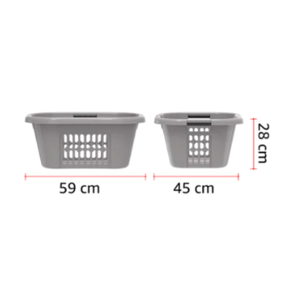 40L Oval Laundry Basket