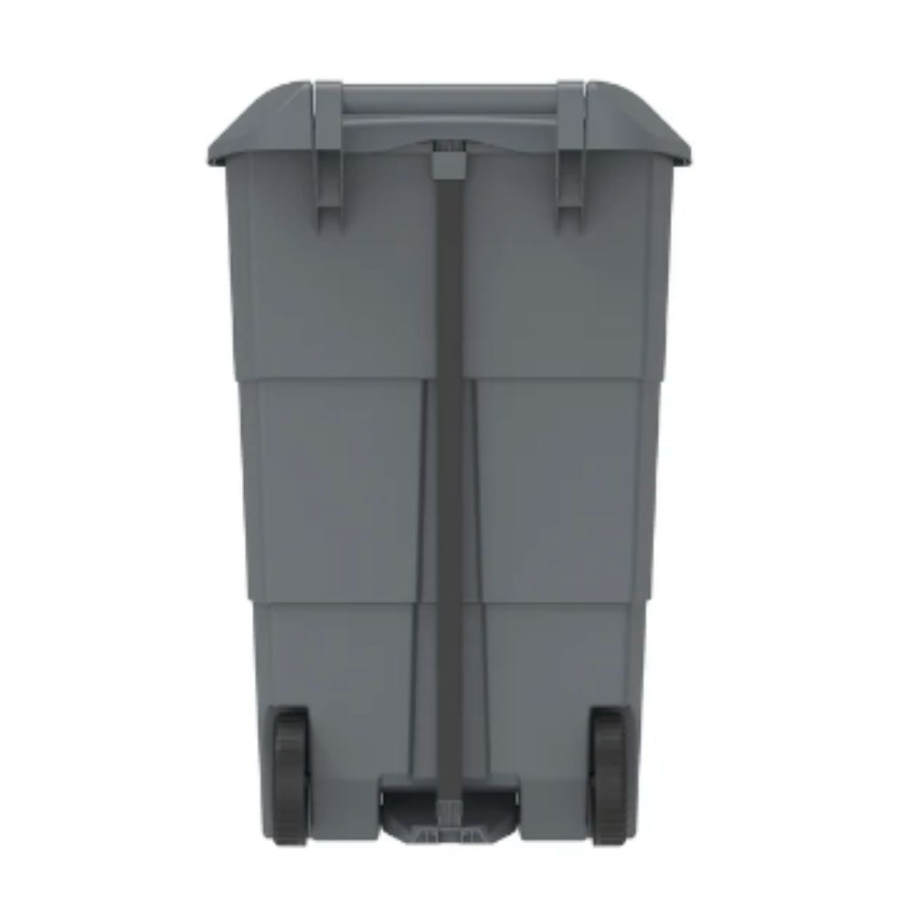 125L Step-on Waste Bin with Pedal & Wheels