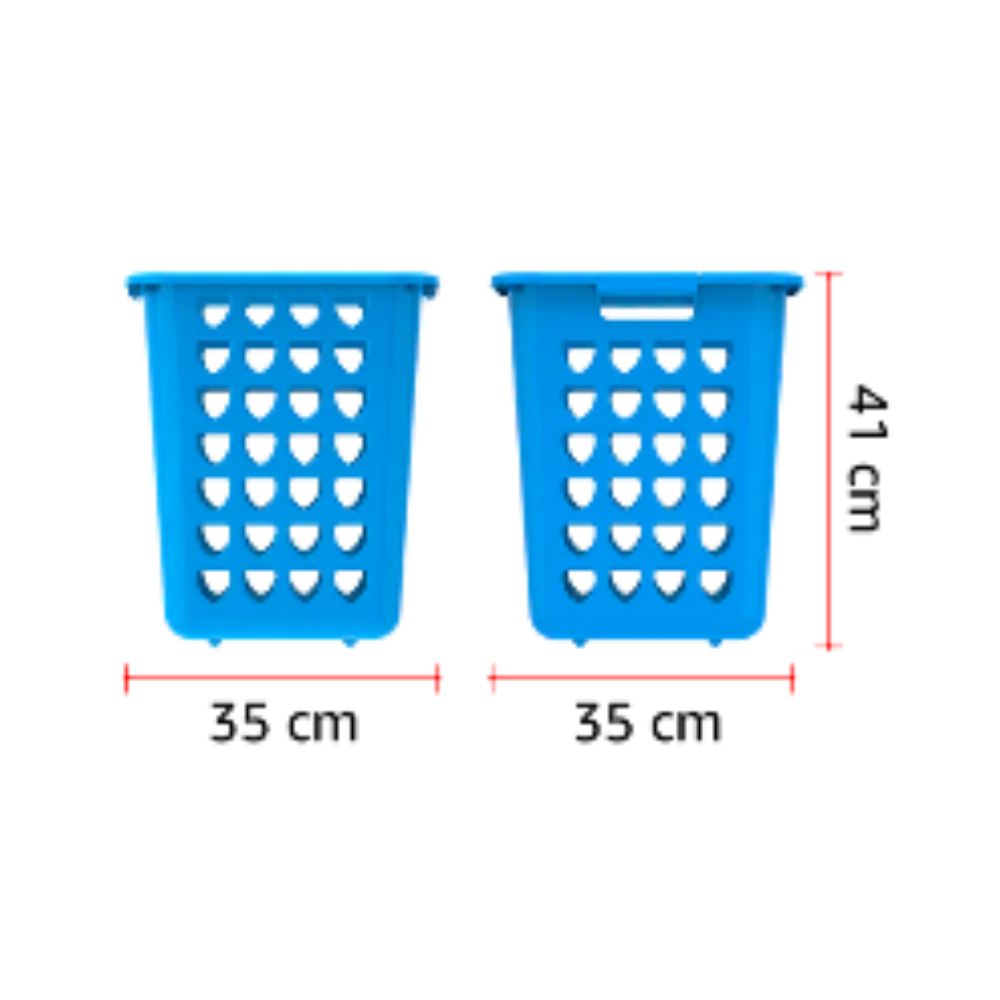 33L Square Laundry Bin