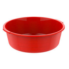 Cosmoplast 18" Round Plastic Basin Tub 22L