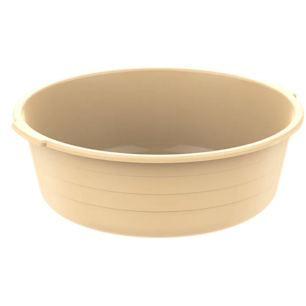 18" Round Plastic Basin Tub 22L