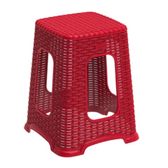 Cosmoplast Cedarattan High Stool