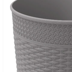 Cosmoplast Cedarattan Round Waste Basket 10L