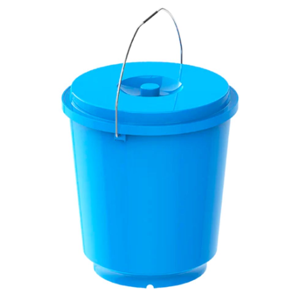 EX 20L Round Plastic Bucket with Steel Handle